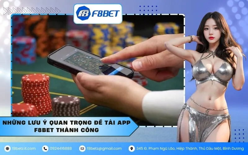 Những lưu ý quan trọng để tải App F8BET thành công